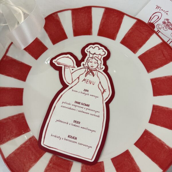 Kucharka menu
