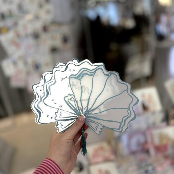 Rozkładany wachlarz, muszla